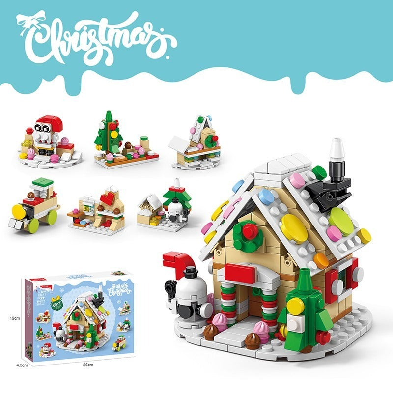 Sets de construcción navideños – 6 en 1
