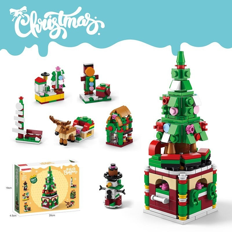 Sets de construcción navideños – 6 en 1