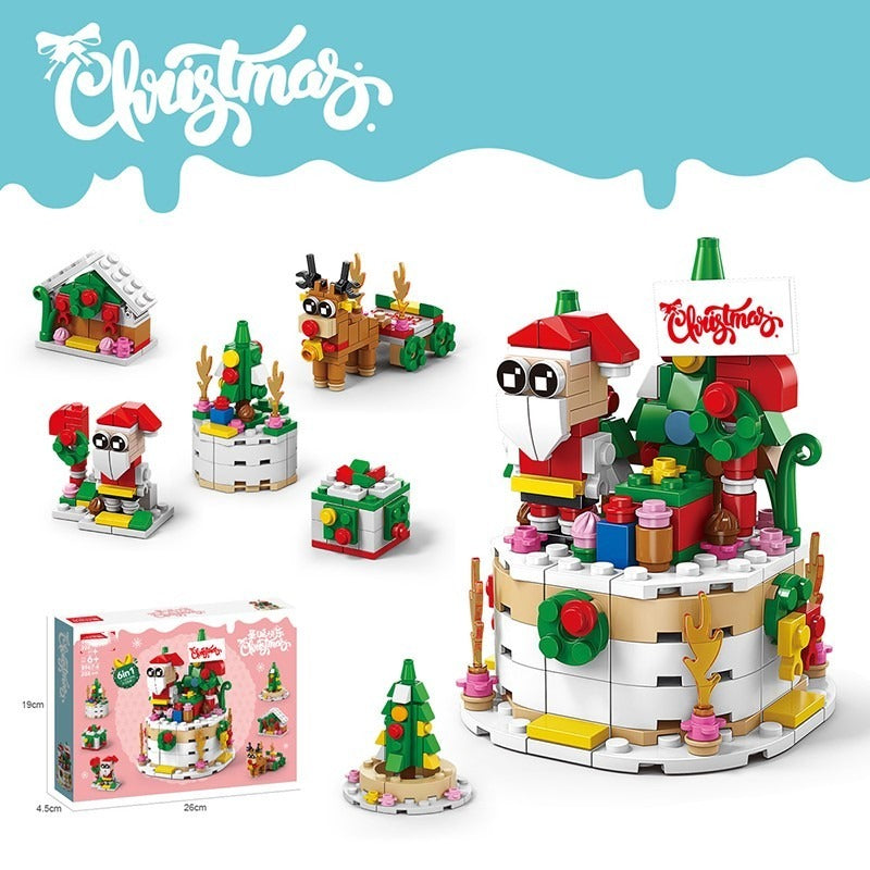Sets de construcción navideños – 6 en 1