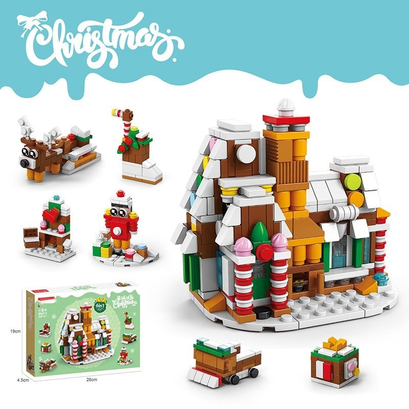 Sets de construcción navideños – 6 en 1